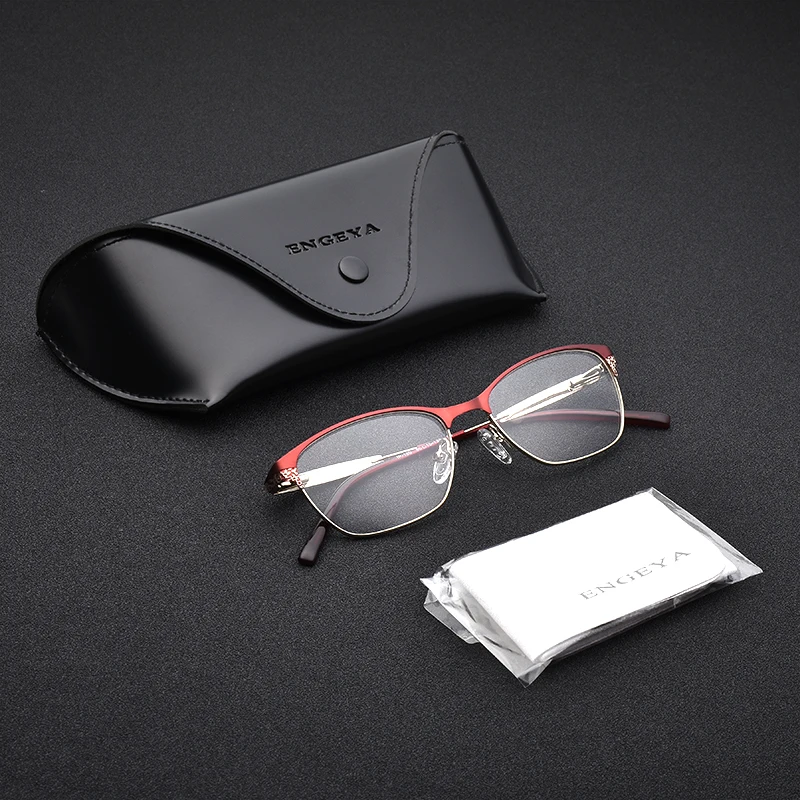 Alloy Glasses Frame Women Prescription Eyewear Fashion Optical Clear Myopia Computer Brand Designer Eyeglasses Frame #180
Alloy Glasses Frame Women Prescription Eyewear Fashion Optical Clear Myopia Computer Brand Designer Eyeglasses Frame #180
