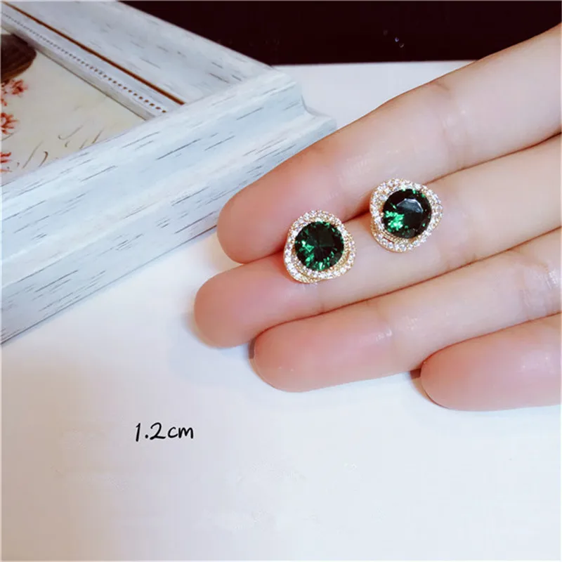 Stud Earrings For Women Emerald Gemstone Sterling Silver Vintage Elegant S925 Temperament Simple Fine Jewelry Anti Allergy
Stud Earrings For Women Emerald Gemstone Sterling Silver Vintage Elegant S925 Temperament Simple Fine Jewelry Anti Allergy