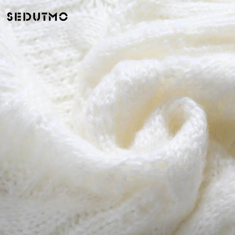 SEDUTMO Winter Thick Turtleneck Women Sweater Pullovers Oversize Autumn Short Crochet Sweaters Warm Long Sleeve Jumper Top ED519
SEDUTMO Winter Thick Turtleneck Women Sweater Pullovers Oversize Autumn Short Crochet Sweaters Warm Long Sleeve Jumper Top ED519