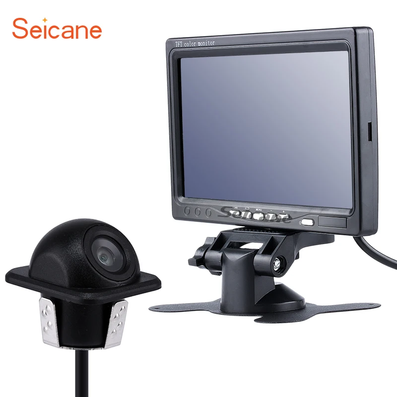Seicane Rearview Camera Universal Backup HD 1024*600 TFT LCD Car Auto Parking Monitor Digital Video Recoder DVR Reverse System
Seicane Rearview Camera Universal Backup HD 1024*600 TFT LCD Car Auto Parking Monitor Digital Video Recoder DVR Reverse System