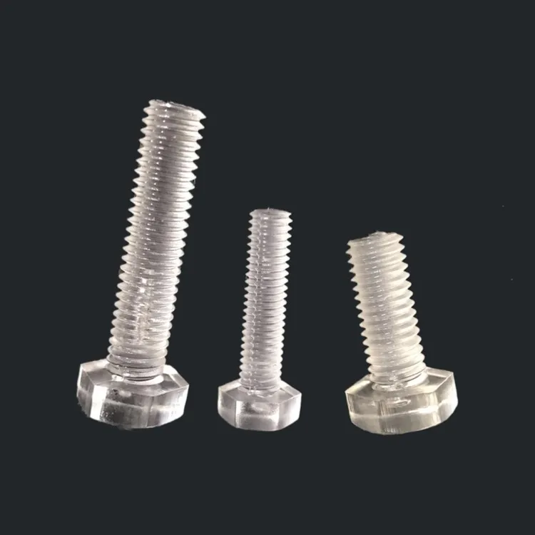 20pcs M6 Acrylic Screws Nylon Hexagon bolt pc Clear Transparent Screw bolts 16mm-40mm length
20pcs M6 Acrylic Screws Nylon Hexagon bolt pc Clear Transparent Screw bolts 16mm-40mm length