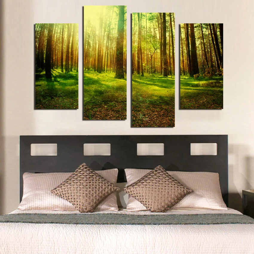 4 Panel Modern Printing Painting Waterfall Wall Art Canvas Picture Forest Landscape Paints For Living Room Unframed F1768
4 Panel Modern Printing Painting Waterfall Wall Art Canvas Picture Forest Landscape Paints For Living Room Unframed F1768