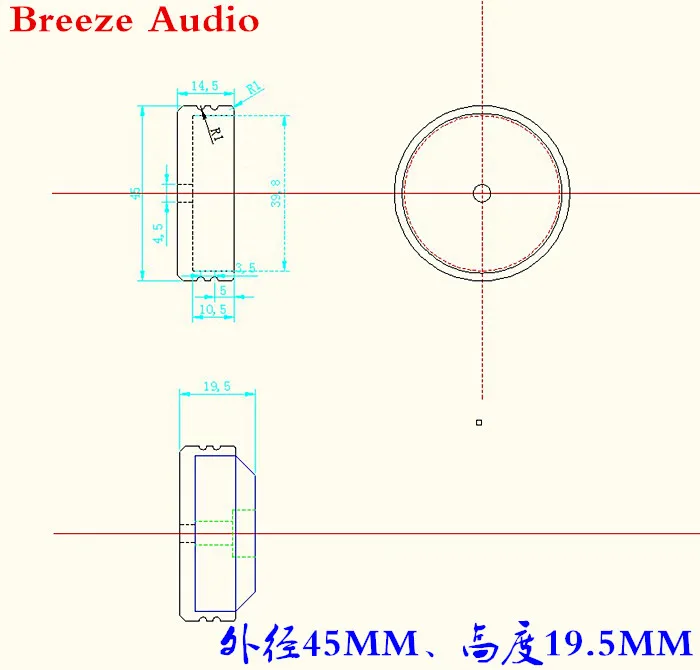 Diameter 45MM, height 19.5MM aluminum alloy rubber shock absorber foot, amplifierS foot, speaker machine feet
Diameter 45MM, height 19.5MM aluminum alloy rubber shock absorber foot, amplifierS foot, speaker machine feet