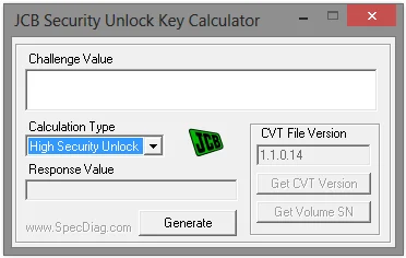 JCB БЕЗОПАСНОСТИ РАЗБЛОКИРОВАТЬ КЛЮЧ КАЛЬКУЛЯТОР v0.2|calculator|calculator key |