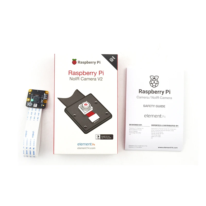 e14 Raspberry Pi Official Original NoIR Camera V2 8MP 8 Megapixels Night Vision Module IMX219 Sensor
e14 Raspberry Pi Official Original NoIR Camera V2 8MP 8 Megapixels Night Vision Module IMX219 Sensor