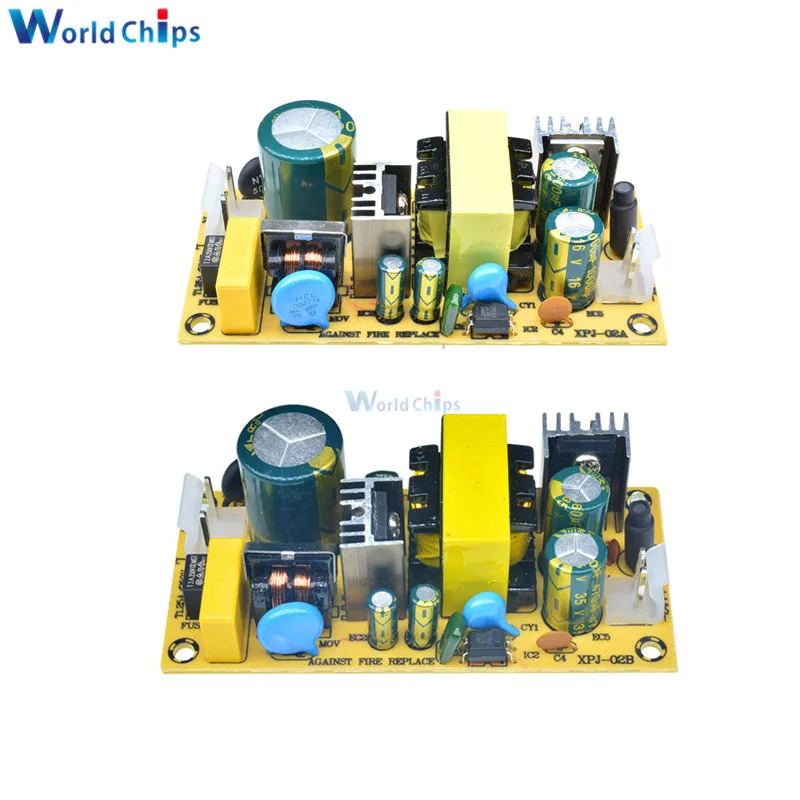 AC DC 12V 3A 24V 1.5A 12V3A 24V1.5A 36W Импульсный модуль питания с чистой схемой от 220V до плата