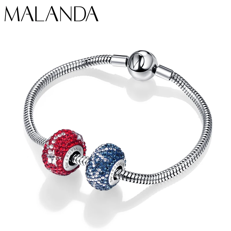 Кристаллами от Swarovski двусторонний ударительный Морская звезда бусины на заказ