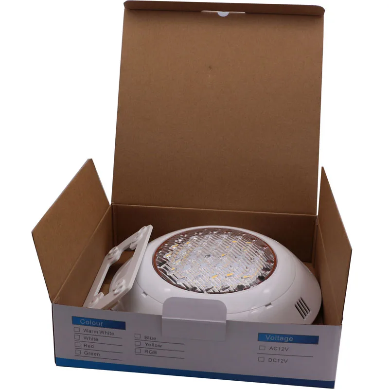 Wall Mounted LED Pool Light vijver verlichting 12 Volt 18W 24W 35W IP68 Underwater Lamp Waterproof RGB Blue White Lights Color
Wall Mounted LED Pool Light vijver verlichting 12 Volt 18W 24W 35W IP68 Underwater Lamp Waterproof RGB Blue White Lights Color