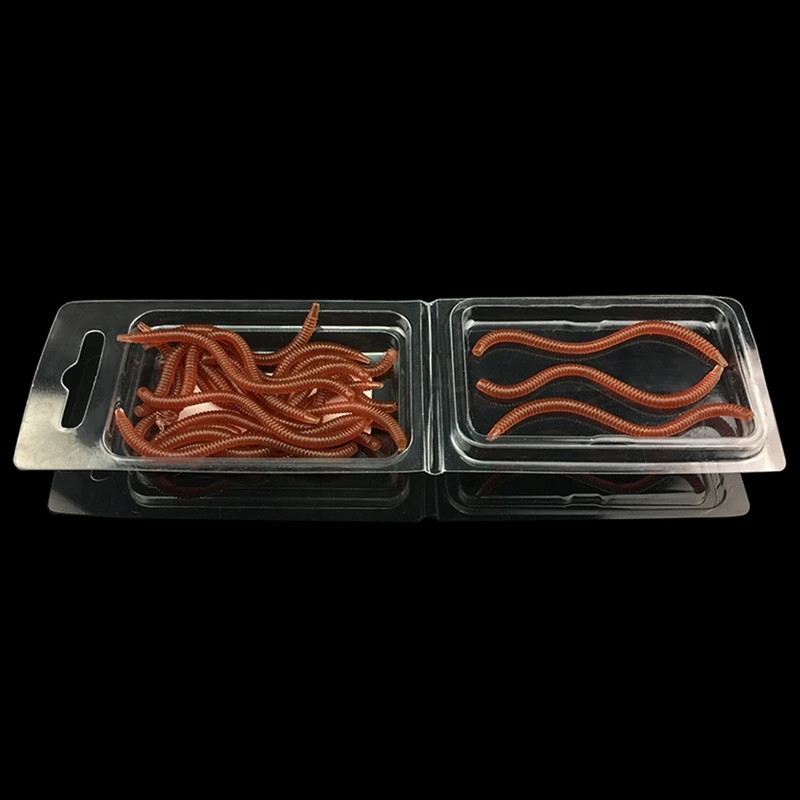 20pcs/kit Artificial Fishing Lures False Earthworm Shaped Lifelike Reusable Soft Fishing Lure Kit Worms Bait Earthworm Shape
20pcs/kit Artificial Fishing Lures False Earthworm Shaped Lifelike Reusable Soft Fishing Lure Kit Worms Bait Earthworm Shape