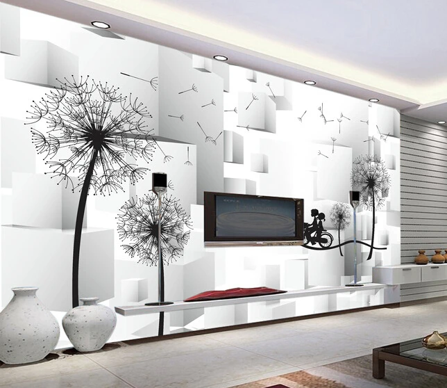 Custom 3D murals,3D stereo dandelion, living room sofa TV wall children bedroom wall paper
Custom 3D murals,3D stereo dandelion, living room sofa TV wall children bedroom wall paper