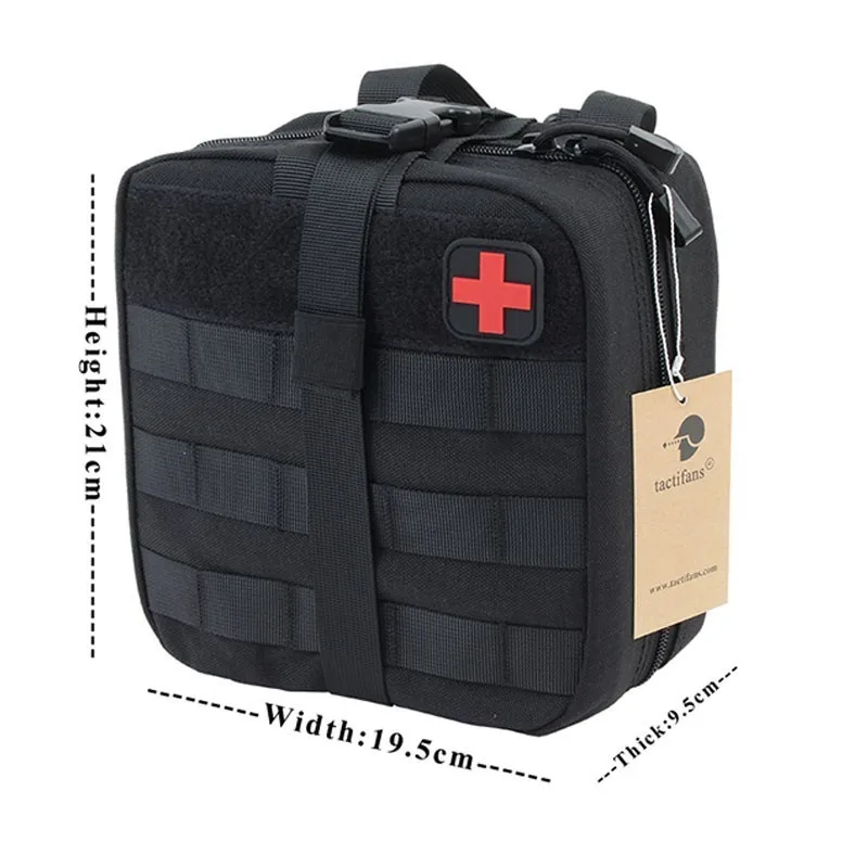 TACTIFANS First Aid Pouch Patch Bag Molle Hook and Loop Amphibious Tactical Medical kit EMT Emergency EDC Rip-Away Survival IFAK
TACTIFANS First Aid Pouch Patch Bag Molle Hook and Loop Amphibious Tactical Medical kit EMT Emergency EDC Rip-Away Survival IFAK