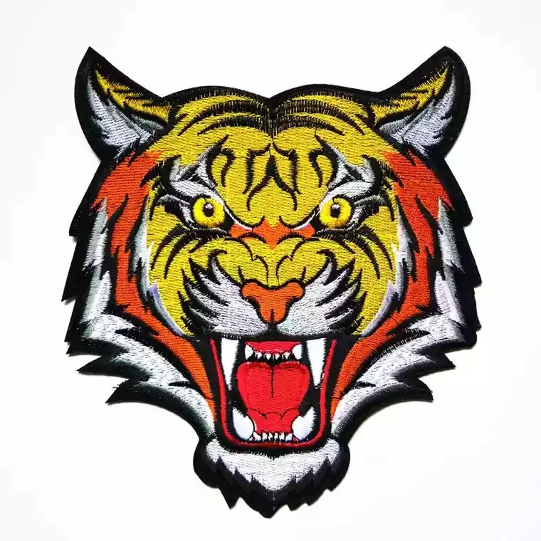 Creaming Tiger Patches for Clothing Iron on Patch 20.5x18cm Parches Para La Ropa Embroidered Applique Patches 1pc 2018 new
Creaming Tiger Patches for Clothing Iron on Patch 20.5x18cm Parches Para La Ropa Embroidered Applique Patches 1pc 2018 new