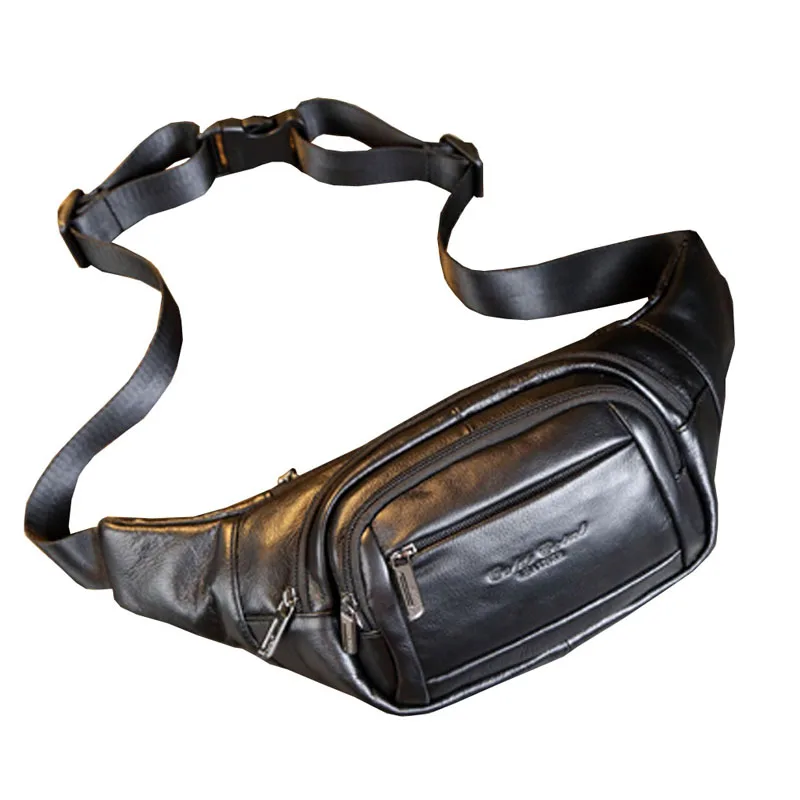 Men Leather Cowhide Sling Chest Bag Travel Male Fashion Functional Fanny Pack Waist Bag Bum Hip Bag Shoulder belt pack
Men Leather Cowhide Sling Chest Bag Travel Male Fashion Functional Fanny Pack Waist Bag Bum Hip Bag Shoulder belt pack