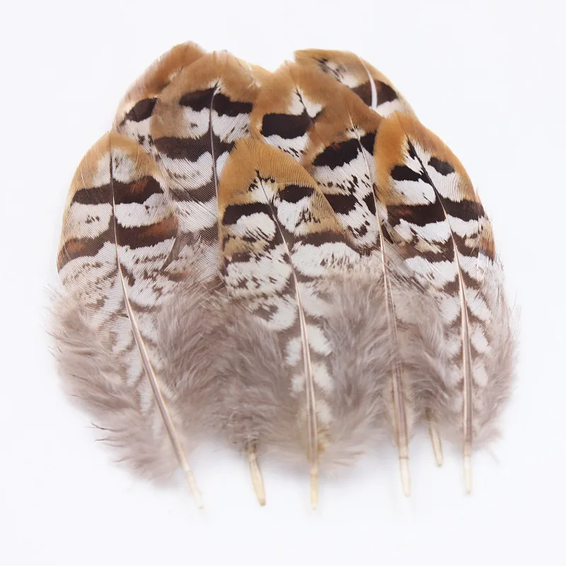 30pcs 6.5-9cm Beautiful Pheasant Feather Jewelry earring costumes Diy Hat wedding Decorative feather materials YM-20
30pcs 6.5-9cm Beautiful Pheasant Feather Jewelry earring costumes Diy Hat wedding Decorative feather materials YM-20