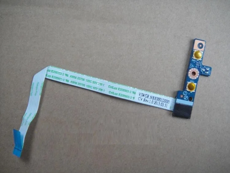 WZSM Original new Power Switch ON OFF Button Board for LENOVO G400 G405 G500 G505 tested well
WZSM Original new Power Switch ON OFF Button Board for LENOVO G400 G405 G500 G505 tested well