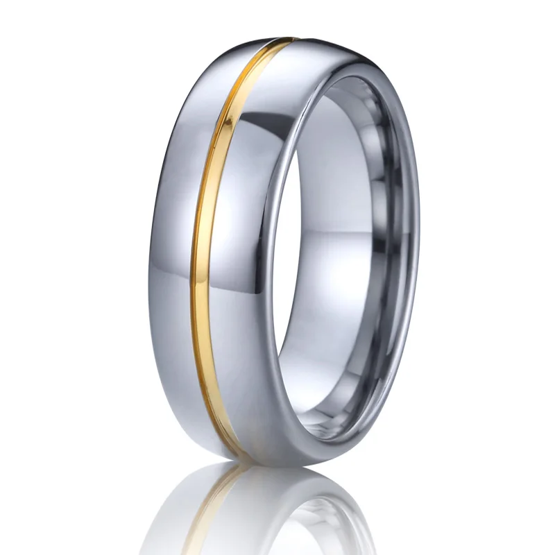 Classic Men's and ladies wedding band tungsten carbide Rings gold silver color anniversary finger ring
Classic Men's and ladies wedding band tungsten carbide Rings gold silver color anniversary finger ring