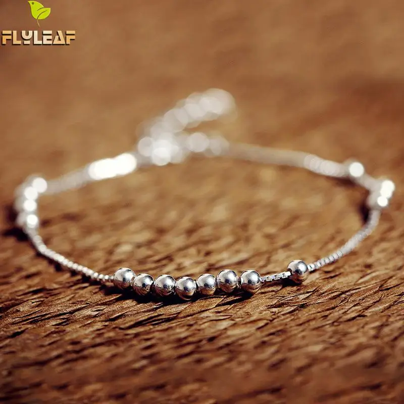 Silver Box Chain Beaded Bracelets For Women Simple Style Femme Prevent Allergy jewelry
Silver Box Chain Beaded Bracelets For Women Simple Style Femme Prevent Allergy jewelry