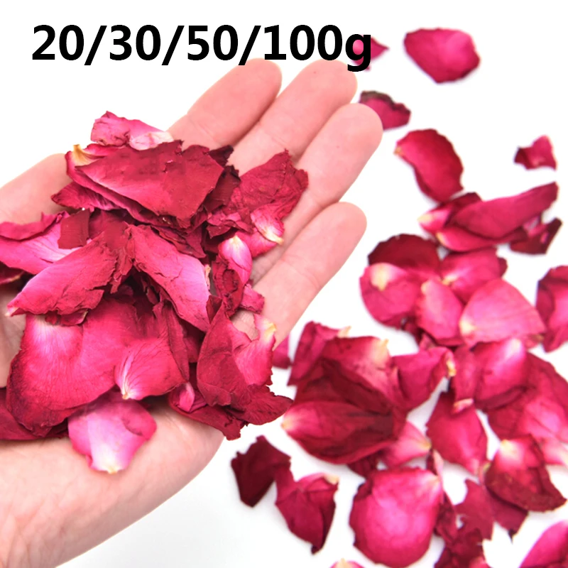 20/30/50/100 г искусственная Шелковая Красная роза украшения для свадебной