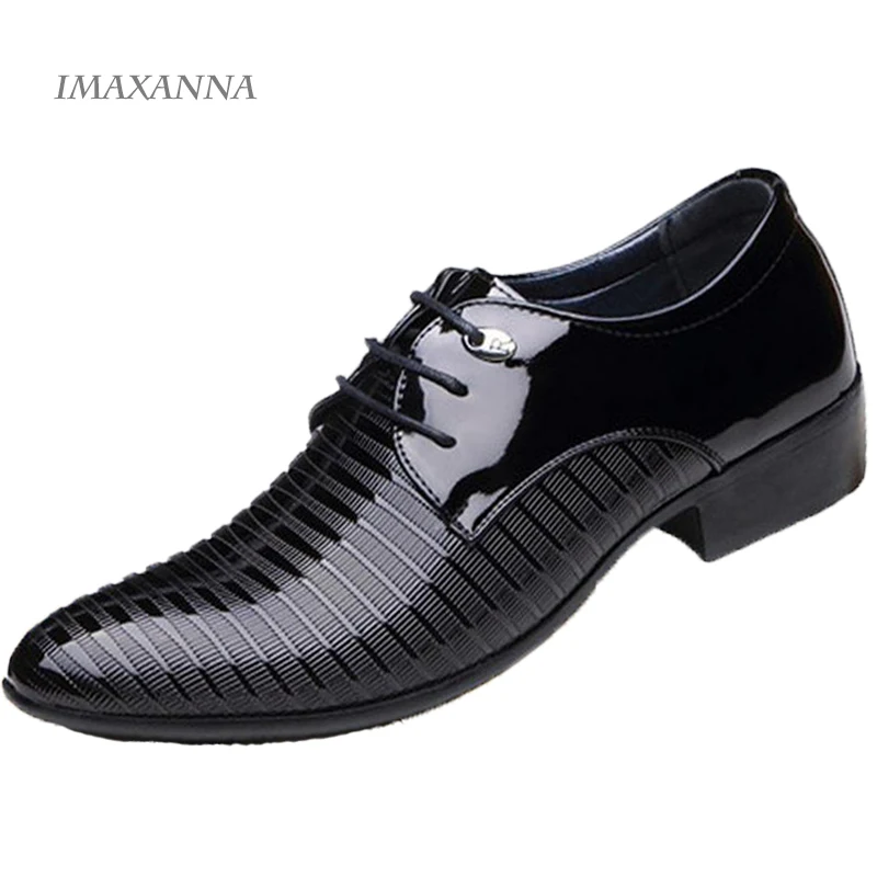 IMAXANNA Men Leather Oxford Shoes For Men Dress Shoes Men Formal Shoes Pointed Toe Business Wedding Plus Size 38-48
IMAXANNA Men Leather Oxford Shoes For Men Dress Shoes Men Formal Shoes Pointed Toe Business Wedding Plus Size 38-48