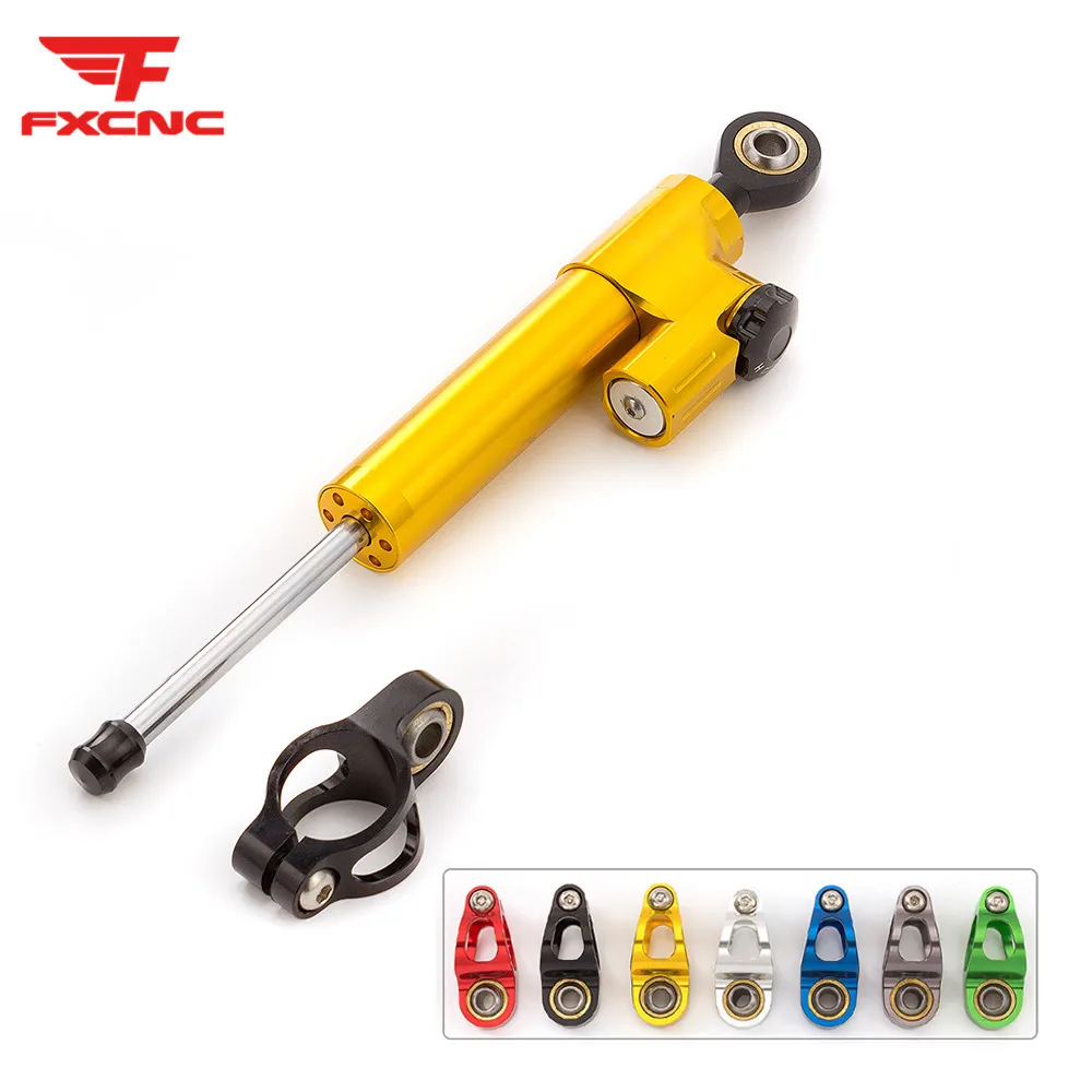 For Suzuki GSXR600 GSXR750 GSXR1000 GSXR1300 Aluminum Adjustable Motorcycle Damper Steering Stabilize Safety Control Accessories
For Suzuki GSXR600 GSXR750 GSXR1000 GSXR1300 Aluminum Adjustable Motorcycle Damper Steering Stabilize Safety Control Accessories