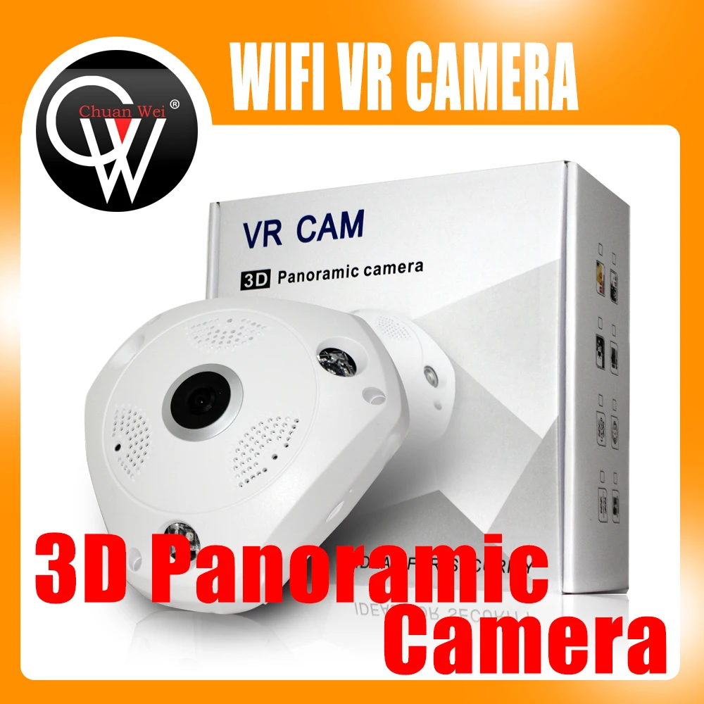 360 Degree Camera IP 3MP Fish Eye 3D Panoramic 1080P WIFI PTZ CCTV 3D VR Video IP Camera Cam Audio Remote Home Monitoring
360 Degree Camera IP 3MP Fish Eye 3D Panoramic 1080P WIFI PTZ CCTV 3D VR Video IP Camera Cam Audio Remote Home Monitoring
