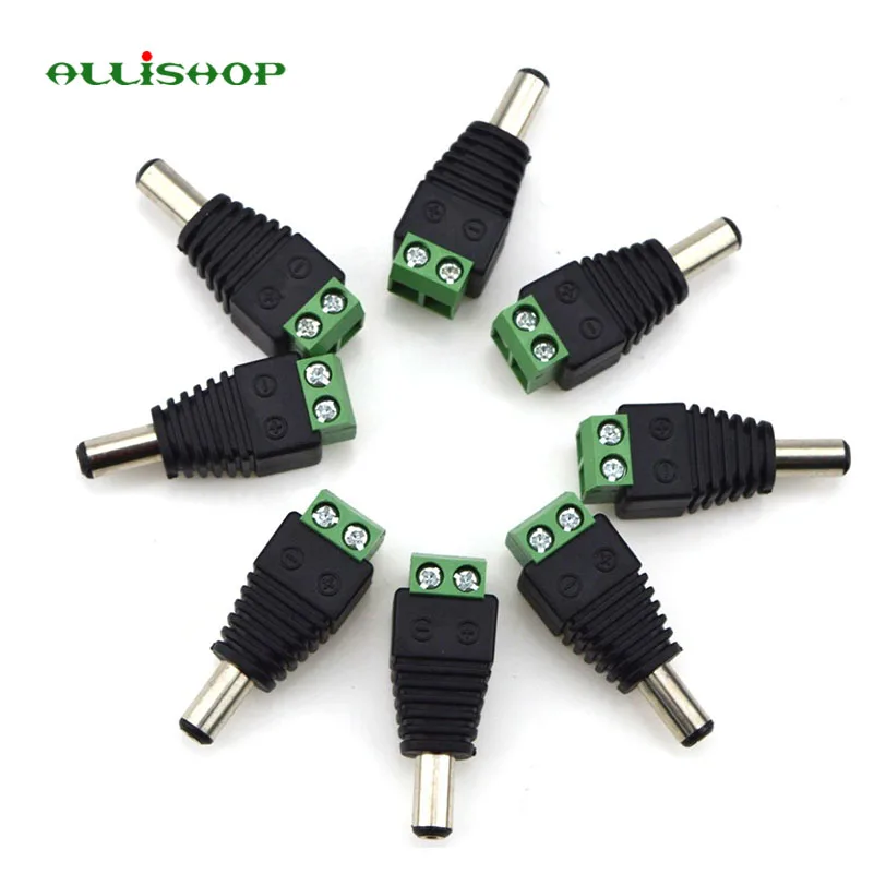 10 шт. Светодиодная лента для подключения к сети видеонаблюдения | Строительство и