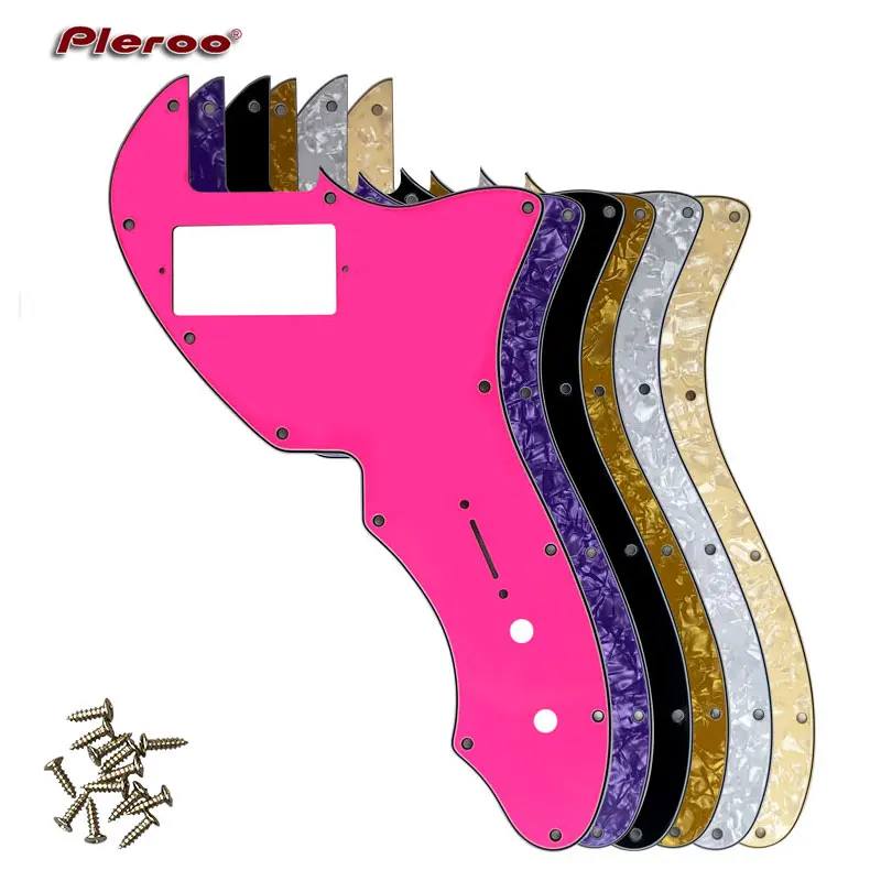 Pleroo Custom Guitar Parts - For US Thinline Tele 69 Guitar Pickguard With PAF Humbucker Scratch Plate, Multicolor Choice
Pleroo Custom Guitar Parts - For US Thinline Tele 69 Guitar Pickguard With PAF Humbucker Scratch Plate, Multicolor Choice