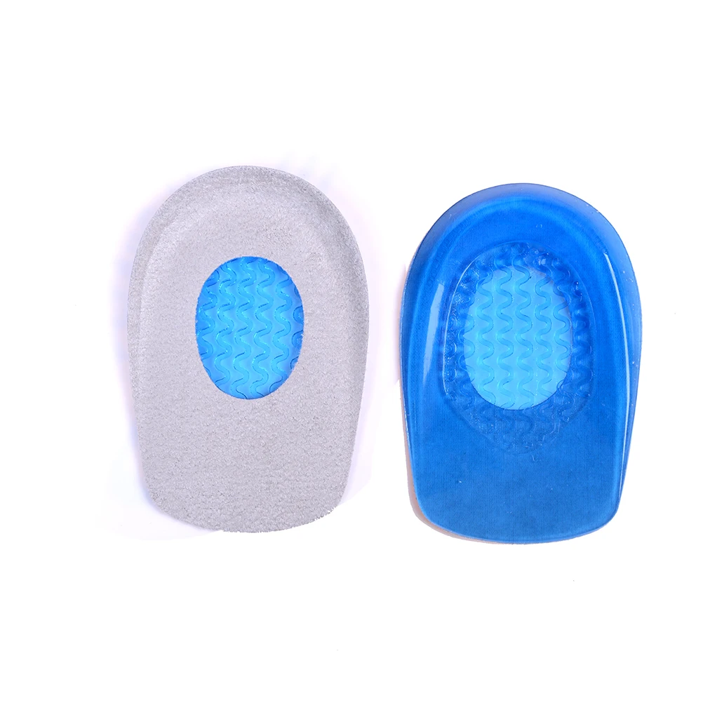 Silicon Gel heel Cushion insoles soles relieve foot pain protectors Spur Support Shoe pad feet care Inserts Man and Women 1Pair
Silicon Gel heel Cushion insoles soles relieve foot pain protectors Spur Support Shoe pad feet care Inserts Man and Women 1Pair