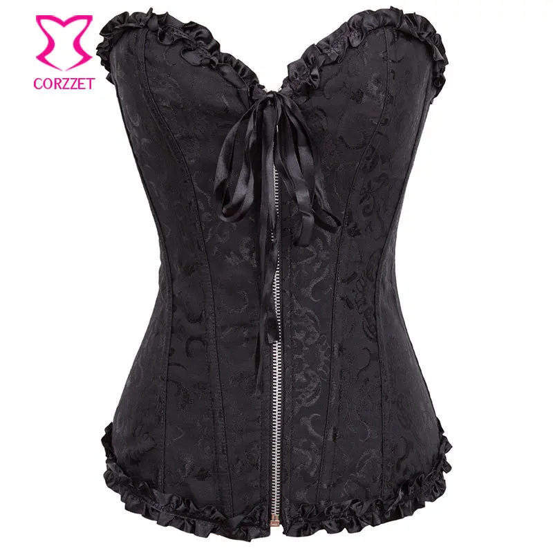 Victorian Jacquard Overbust Corpetes E Espartilhos Para Festa Gothic Clothing Women Corselet Plus Size Waist Trainer Corset 6XL
Victorian Jacquard Overbust Corpetes E Espartilhos Para Festa Gothic Clothing Women Corselet Plus Size Waist Trainer Corset 6XL
