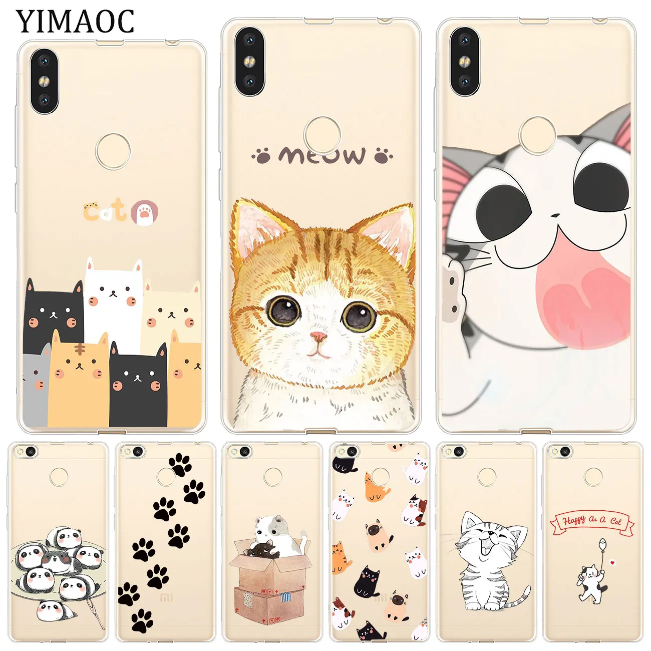 Мягкий силиконовый чехол для Xiaomi Redmi K20 8A 7A 6A 5A 4A 4X S2 GO Note 8 7 6 5 Pro Plus 4|Бамперы| |