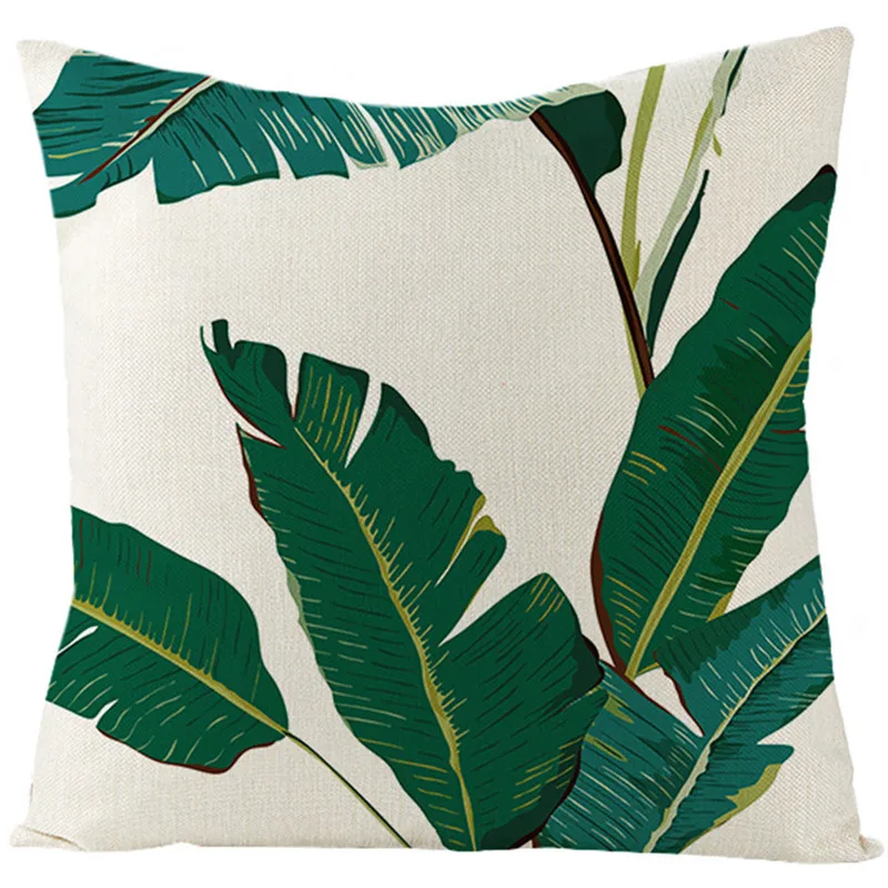Fuwatacchi Tropical Plant Linen 100% Cushion Cover Palm Leaves Throw Pillow Cover Green Nature Plant Pillowcases 45X45 Square
Fuwatacchi Tropical Plant Linen 100% Cushion Cover Palm Leaves Throw Pillow Cover Green Nature Plant Pillowcases 45X45 Square