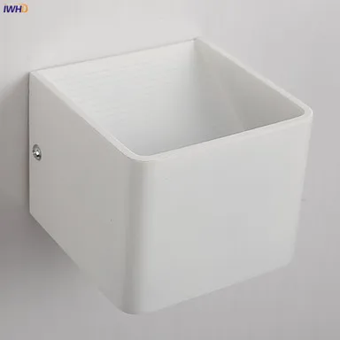 IWHD Square Nordic Modern LED Wall Light Fixtures For Bedroom Bathroom Living Room White Black Wall Lamp Sconce Lampara Pared
IWHD Square Nordic Modern LED Wall Light Fixtures For Bedroom Bathroom Living Room White Black Wall Lamp Sconce Lampara Pared
