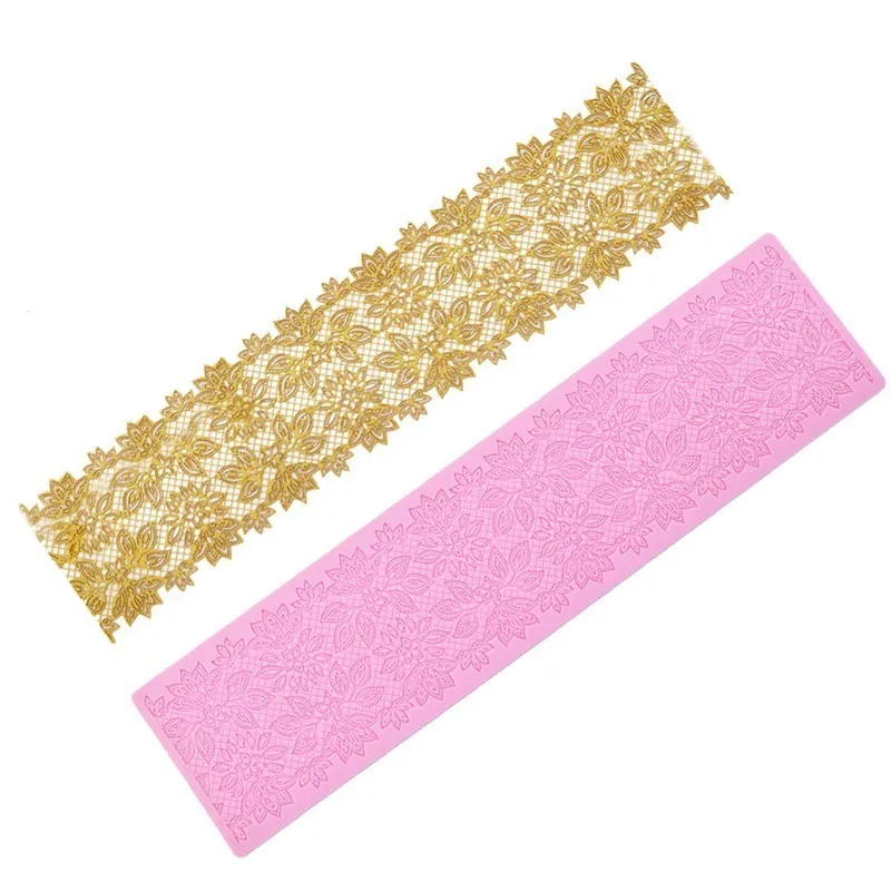 minsunbak New Floral Lace Silicone Fondant Mold Fondant Cake Edge Embossed Print Decoration Tool Chocolate Gumpaste Moulds
minsunbak New Floral Lace Silicone Fondant Mold Fondant Cake Edge Embossed Print Decoration Tool Chocolate Gumpaste Moulds