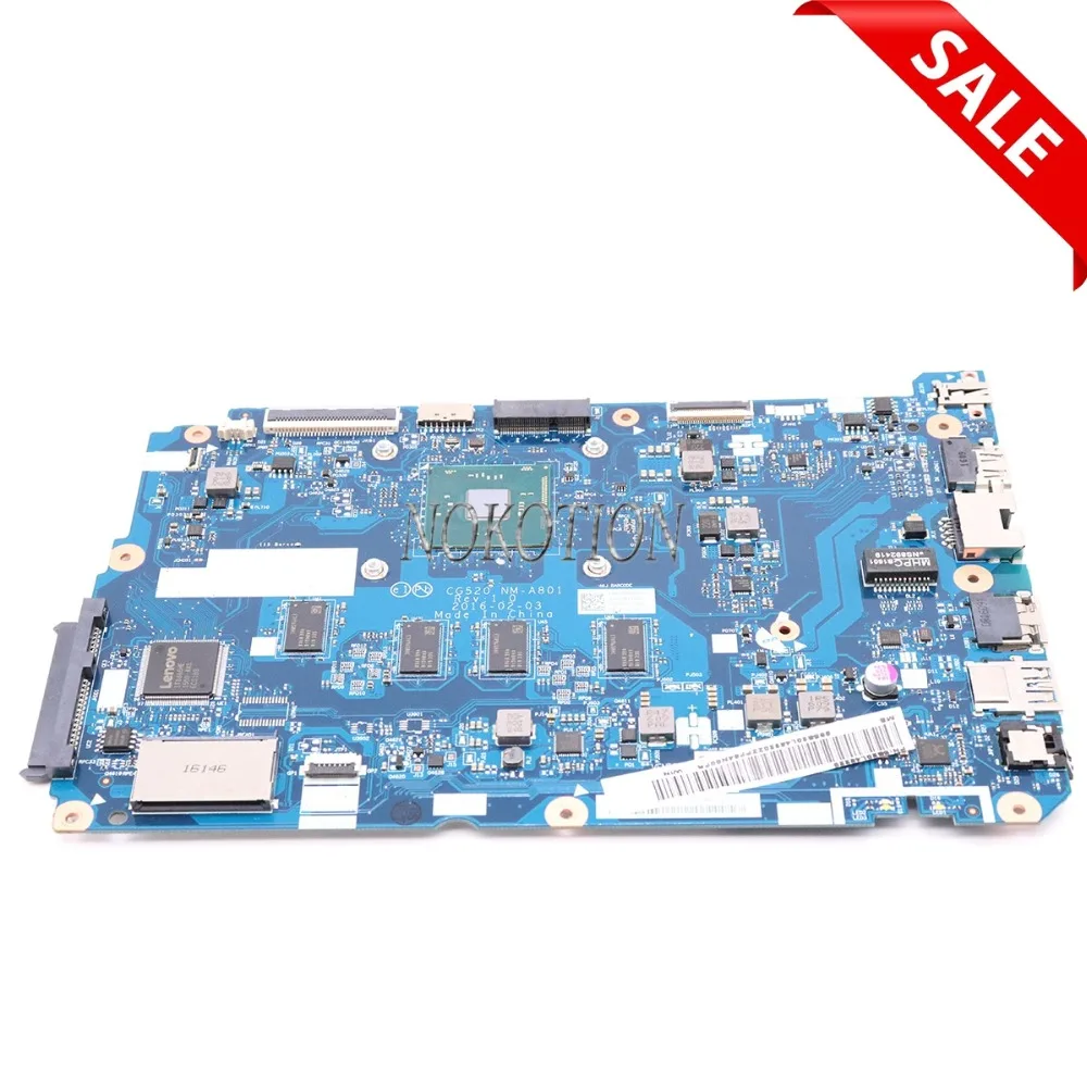 NOKOTION 5B20L46220 CG520 NM-A801 Laptop motherboard For lenovo ideapad 110-15IBR Main board
NOKOTION 5B20L46220 CG520 NM-A801 Laptop motherboard For lenovo ideapad 110-15IBR Main board