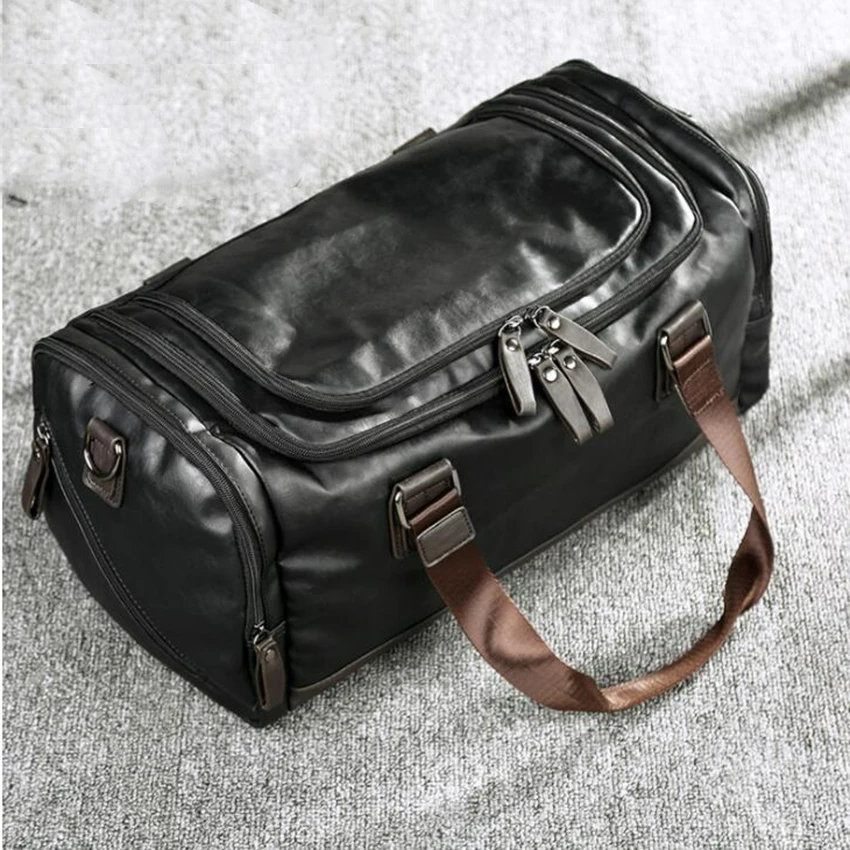 Careteilly PU Leather Duffel Bags Men Duffel Bags Casual leather Travel duffel bags
Careteilly PU Leather Duffel Bags Men Duffel Bags Casual leather Travel duffel bags