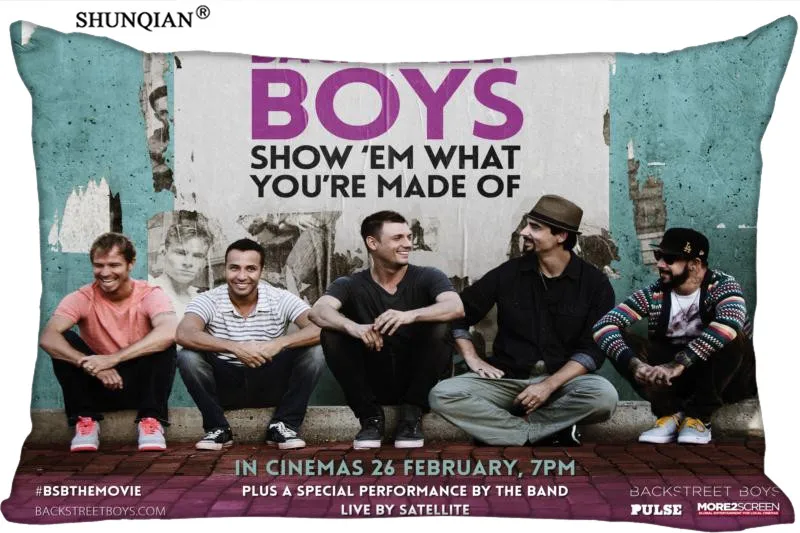 Hot Custom Backstreet Boys Rectangular Pillowcase Home Bedroom Living Room Silk Pillowcase Two Sides Printing More Size
Hot Custom Backstreet Boys Rectangular Pillowcase Home Bedroom Living Room Silk Pillowcase Two Sides Printing More Size