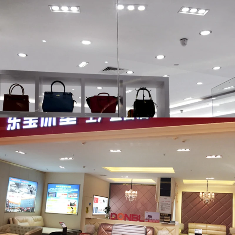 1pcs Super Bright Recessed square LED Dimmable Downlight COB 10w 20W 30w LED Spot light LED decoration Ceiling Lamp AC110V 220V
1pcs Super Bright Recessed square LED Dimmable Downlight COB 10w 20W 30w LED Spot light LED decoration Ceiling Lamp AC110V 220V