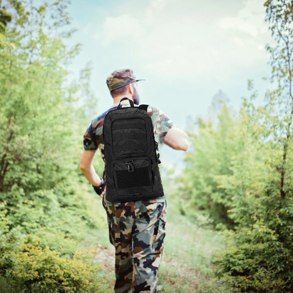 Lixada Lightweight Military Tactical Pack Backpack Portable Shoulder Bag Foldable Rucksack for Traveling Hiking Hunting Camping
Lixada Lightweight Military Tactical Pack Backpack Portable Shoulder Bag Foldable Rucksack for Traveling Hiking Hunting Camping