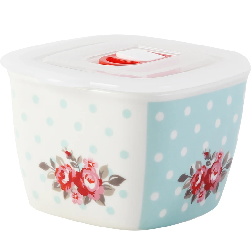 Creative Ceramic Preservation Bowl with Lid Cute School Lunch Box Microwave Oven Lunch Boxes Refrigerator Storage Food Container
Creative Ceramic Preservation Bowl with Lid Cute School Lunch Box Microwave Oven Lunch Boxes Refrigerator Storage Food Container