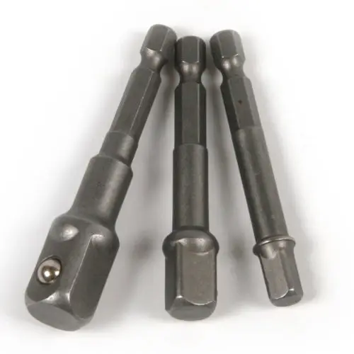 3Pcs/Set 1/4" 3/8" 1/2" Hex Power Drill Socket Wrench Adapter Extension Drill Bits Bar Hex Bit Set For Electric Power Tools
3Pcs/Set 1/4" 3/8" 1/2" Hex Power Drill Socket Wrench Adapter Extension Drill Bits Bar Hex Bit Set For Electric Power Tools