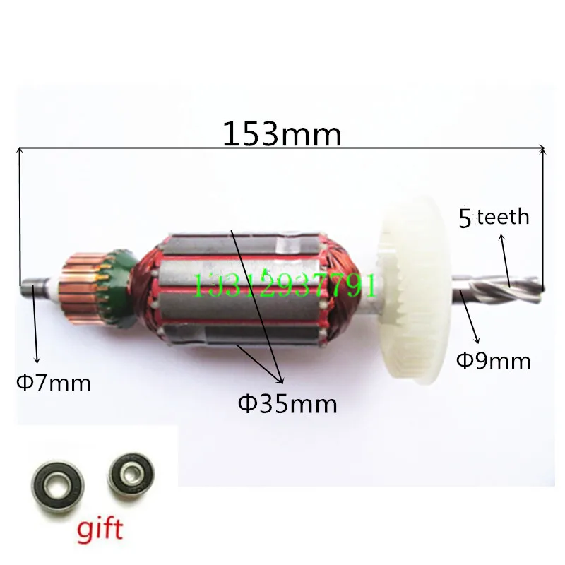 5 teeth motor Engine AC220-240V for BOSCH GSB20-2E GSB20-2 GSB18-2 GSB18-2E GSB20-2RE Armature
5 teeth motor Engine AC220-240V for BOSCH GSB20-2E GSB20-2 GSB18-2 GSB18-2E GSB20-2RE Armature