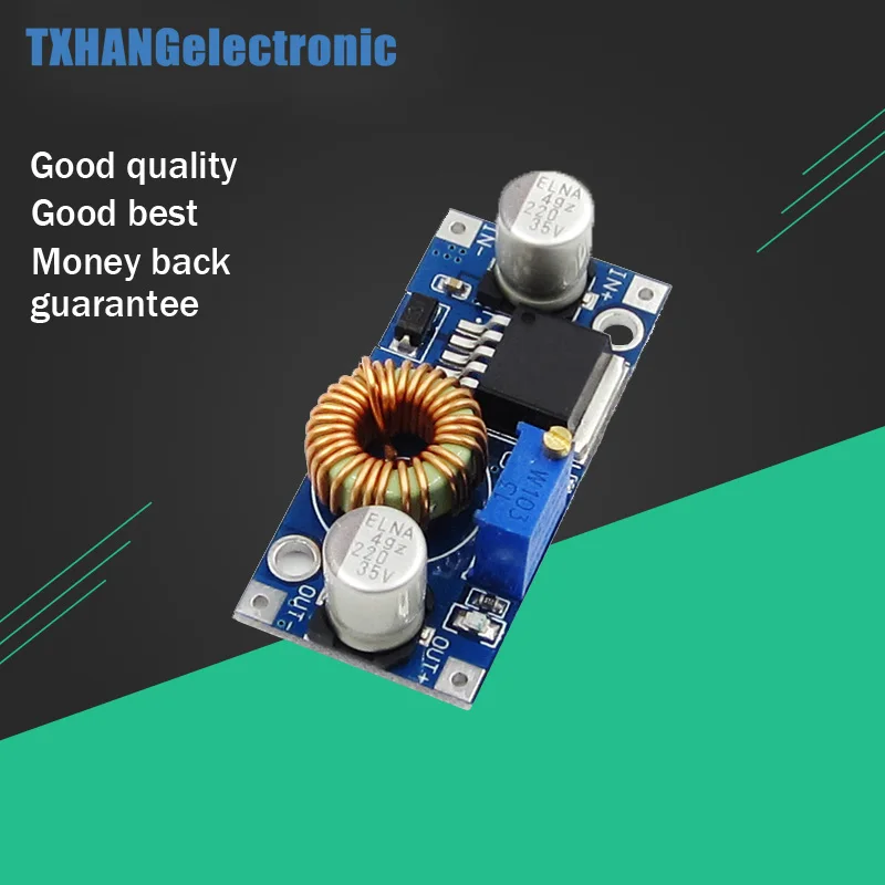 1PCS 5A DC-DC adjustable step-down module XL4005 NEW GOOD QUALITY power Supply buck module
1PCS 5A DC-DC adjustable step-down module XL4005 NEW GOOD QUALITY power Supply buck module