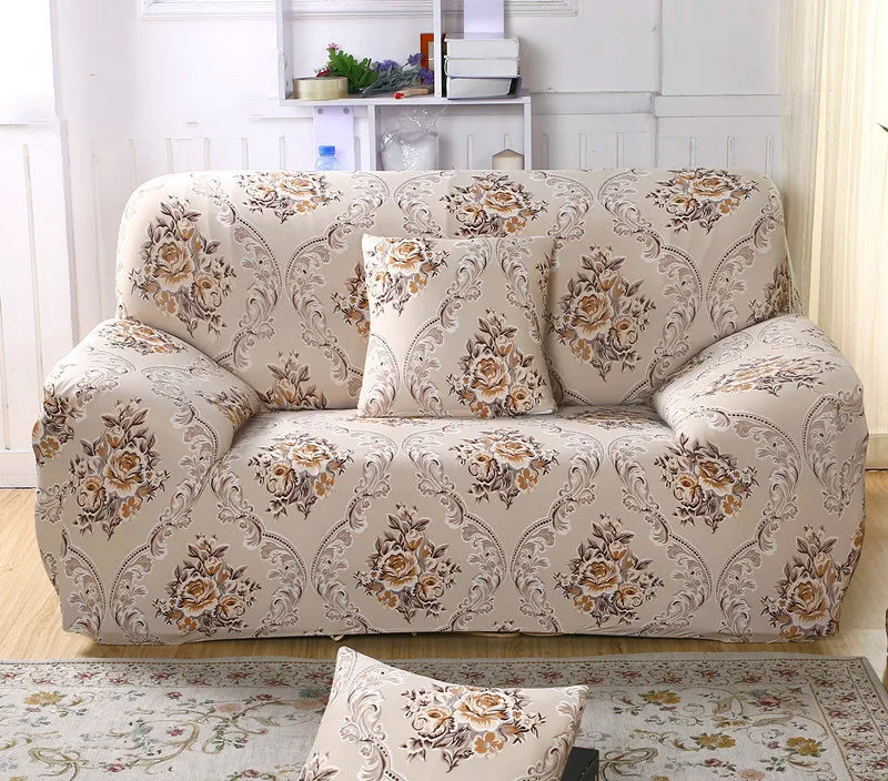 Spandex Stretch Beige Flower Sofa Cover Big Elasticity 100% Polyester Owl Sofa Furniture Cover
Spandex Stretch Beige Flower Sofa Cover Big Elasticity 100% Polyester Owl Sofa Furniture Cover