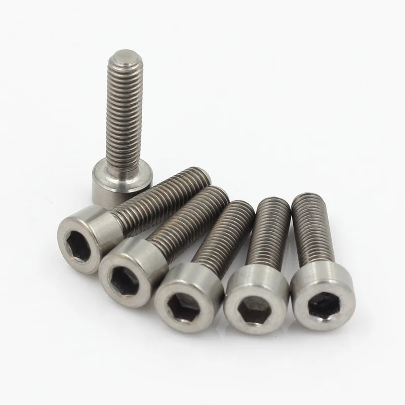 6 шт. M5X18 Титан Ti гнездо болт велосипед Bibycle аксессуары|head bolt|socket head boltsscrew bolt |