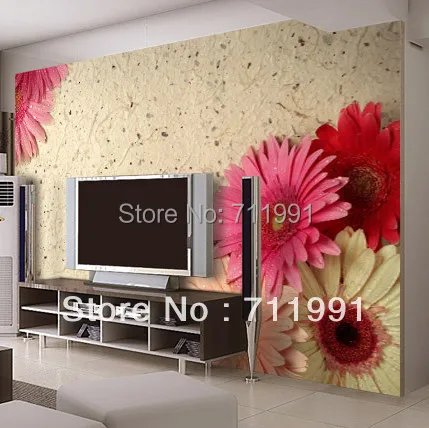 2015 Real Papel De Parede Para Sala Free Shipping Fashion Daisy Large Mural Wallpaper Bedroom Sofa Tv Movie Size Customization
2015 Real Papel De Parede Para Sala Free Shipping Fashion Daisy Large Mural Wallpaper Bedroom Sofa Tv Movie Size Customization