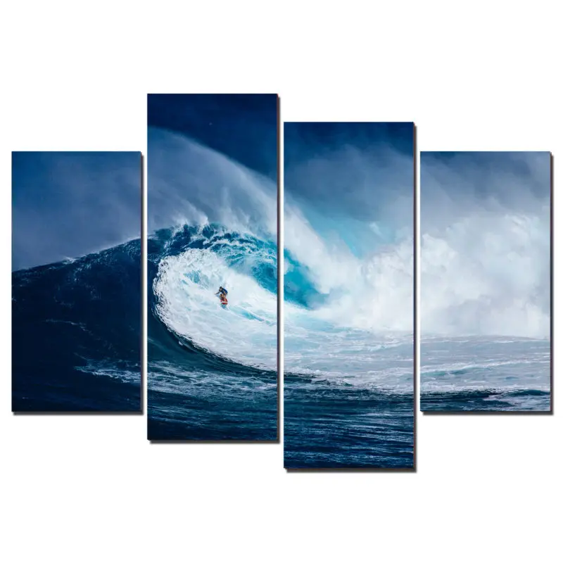 Surfing Extreme Sport 4 Panels Modular Painting Modern Home Decoration Living Room Or Bedroom Canvas Print Wall Picture
Surfing Extreme Sport 4 Panels Modular Painting Modern Home Decoration Living Room Or Bedroom Canvas Print Wall Picture