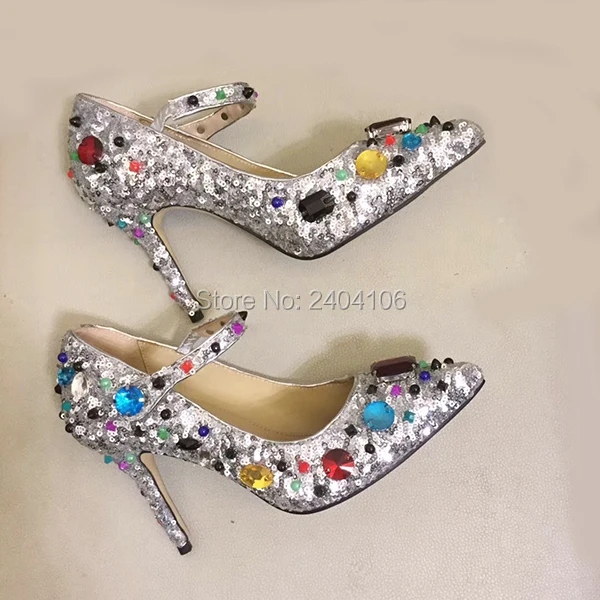 Shooegle Designer Shoes Women Luxury 2018 Silver Bling Bridal Wedding Pumps Pointed Toe Mary Janes Stilettos Crystal High Heels
Shooegle Designer Shoes Women Luxury 2018 Silver Bling Bridal Wedding Pumps Pointed Toe Mary Janes Stilettos Crystal High Heels