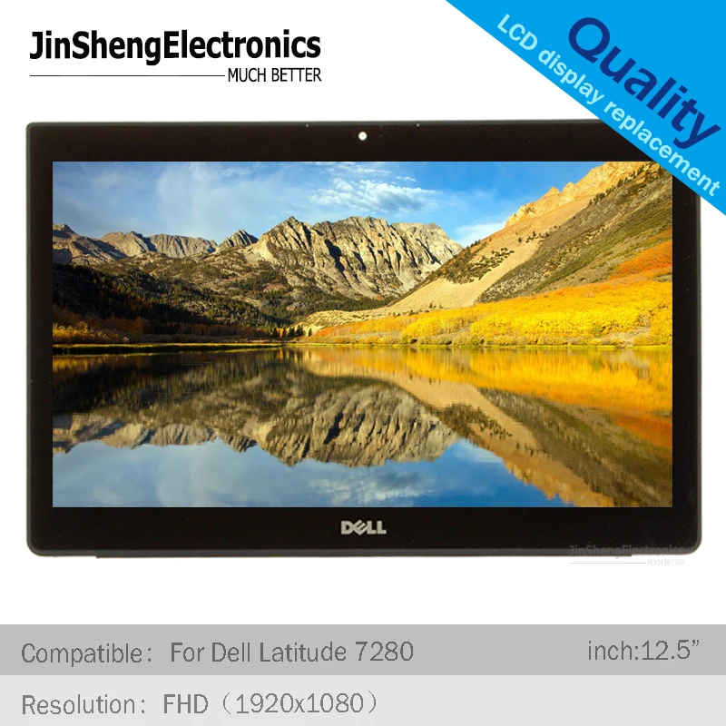 For Dell Latitude 7280 12.5" Touchscreen LCD Screen- For Dell original Widescreen LCD screen with touchscreen digitize
For Dell Latitude 7280 12.5" Touchscreen LCD Screen- For Dell original Widescreen LCD screen with touchscreen digitize