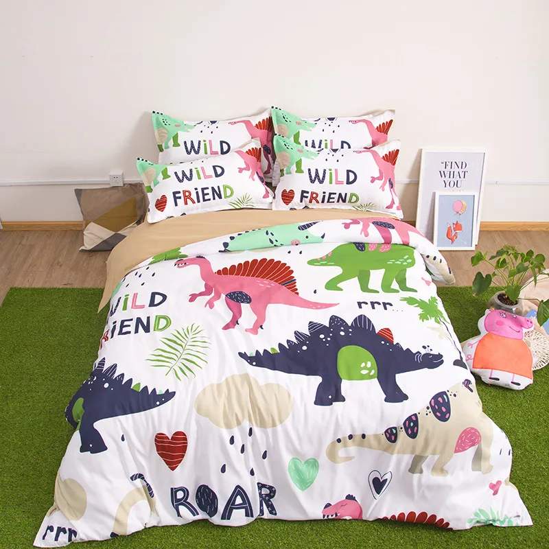 LLANCL Zebra Dino Tiger Printed Quilt/Duvet/Comforter cover Adult Bedroom 3pcs Polyester Christmas Gift Breadman panther Pink
LLANCL Zebra Dino Tiger Printed Quilt/Duvet/Comforter cover Adult Bedroom 3pcs Polyester Christmas Gift Breadman panther Pink