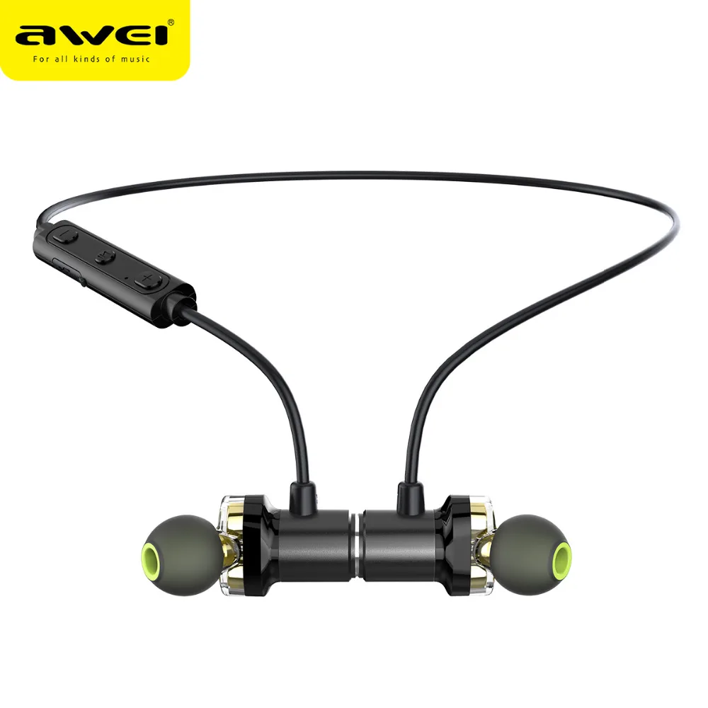 AWEI X650BL Беспроводной Bluetooth наушники IPX5 Водонепроницаемый Спорт Шум отмена CVC6.0